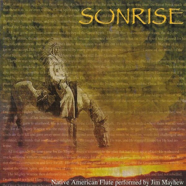 Sonrise CD Front Cover